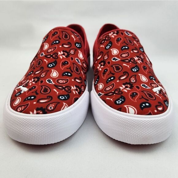 🩵NIB Puma Urban Red Bari Bandana Slip-on Sneakers Size 8 - Picture 6 of 15